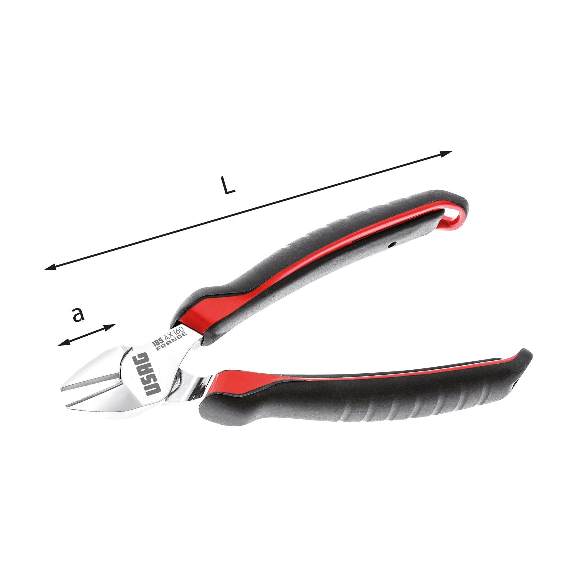 185 AX - Pinces coupantes diagonales - Usag  185 AX - Pinces coupantes diagonales - Usag